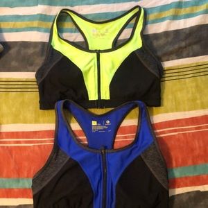 2 sports bras
